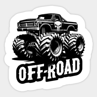 Monster Truck Sticker